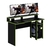 Mesa Gamer Preto/Verde - loja online