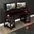 Mesa Gamer Cockpit Preto/Vermelho