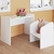 Conjunto Mesa E Poltrona Montessoriano Meu Fofinho Branco