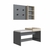 Conjunto Painel Organizador E Banco C/Futon Linha Flow - comprar online