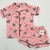 Pijama americano curto rosa Minnie