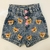 Short Jeans Ursinhos Bordados