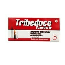 Tribedoce Compuesto Solución Inyectable 3 Ampolletas Genérico Brudifarma