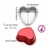 Domo Horneables Corazon Con Tapa Tono Rojo X10 Unidades - comprar online