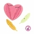 Plumas Small Corazon - comprar online