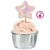 Domo Horneable Cupcakes Tono Plateado Pack 10 UNIDADES en internet