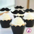 Topper Mostachos Cupcakes X12 unidades