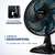 Ventilador de Mesa Mondial 220V, 40cm, 6 pás, Super Power - loja online