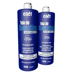 Kit 2 Hidratante Teia Queratina C/ Shampoo/Bálsamo 500ml