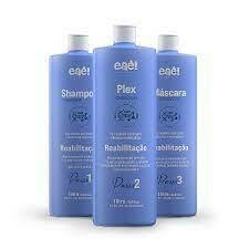 Kit Reabilitação Capilar Roxo 3 passos de 1Lt