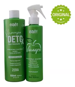 Kit 2 Detox C/ Shampoo/Vinagre de Maçã