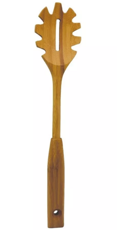 COLHER PARA ESPAGUETE DE BAMBU -35CM