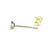 PIERCING EN ORO AMARILLO CON DIAMANTES TALLA BRILLANTE DAMIAN COLOMBO - comprar online