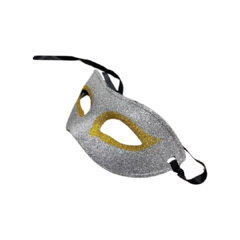 Máscara De Carnaval Veneziana Folia Glitter Baile Teatro - comprar online