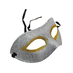 Máscara De Carnaval Veneziana Folia Glitter Baile Teatro na internet