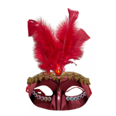 Mascara De Baile Carnaval Balada Festa Fantasia Teatro Luxo