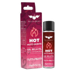 Gel Beijável Hot Muito Quente para Massagem - Prazer Digno