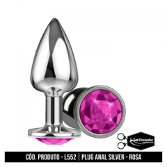 PLUG ANAL SILVER - comprar online