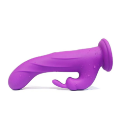 Vibrador de ponto G e clitóris com Rotação na internet