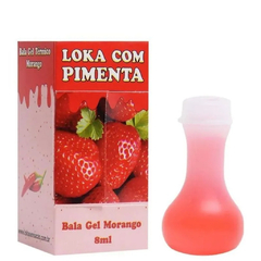 Bala Gel Comestível Loka com Pimenta 10ml Loka Sensação - Dama Velvet