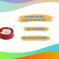 Bebedouro Para Cães de Pelos Longos - 600ml - loja online