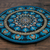 Mandala Energética Azul e Areia 20cm - comprar online