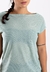 Blusa Manga Curta Verde Fitness Tela | REF: BLMC1 - labelleoutlet