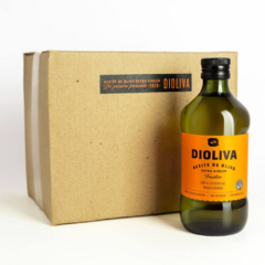 Dioliva Frantoio 500ml x 6u.-Aceite de Oliva Virgen Extra