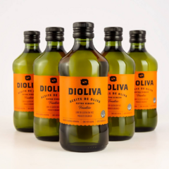 Dioliva Frantoio 500ml x 6u.-Aceite de Oliva Virgen Extra - comprar online