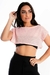 Blusinha Cropped Preto Transparente Com Cropped Tomara Que Caia