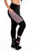 Calça Detalhe Violeta e Bolso Legging Preta - comprar online