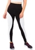 Calça l Preto Detalhe Lateral Branco Legging Fitness - comprar online