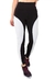 Calça l Preto Detalhe Lateral Branco Legging Fitness na internet