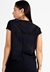 Blusa Transparente Dry Preto Feminina Fitness - loja online