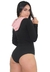 Body Feminino Com Capuz Manga Longa - comprar online