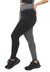 Calça Mescla com Preto Legging Fitness 2 Cores - comprar online