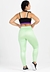 Conjunto Metamorfose Cropped Alcinha Cruzada+ Calça Legging Verde - Keise Fashion - Descubra estilo único na Keise Fashion! Moda feminina, praia e fitness exclusivos. 