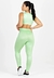 Conjunto Metamorfose Cropped + Calça Legging VERDE CIRRÊ - Keise Fashion - Descubra estilo único na Keise Fashion! Moda feminina, praia e fitness exclusivos. 