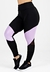 Conjunto Fitness Cropped Tule + Calça Legging Detalhe Lilás - Keise Fashion - Descubra estilo único na Keise Fashion! Moda feminina, praia e fitness exclusivos. 