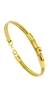 Bracelete Idelle Palha folheado a Ouro 18k