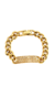 Pulseira Idelle Elos Grande Folheado a Ouro 18K