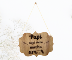 Letrero para bodas, con frases personalizadas