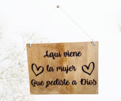 Letrero para bodas, con frases personalizadas - comprar en línea