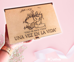 Caja 22x15 cm con frases personalizadas para regalar - comprar en línea