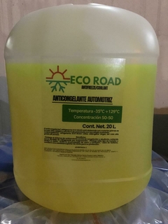 Anticongelante Eco Road 33 % Garrafa 20 lts