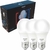 Kit Com 3 Lâmpadas LED Smart Wi-Fi NEO 10W Luz Dimerizável