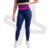 CALÇA LEGGING FITNESS (CÓS DUPLO) AZUL/REF:4230 - loja online