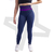 CALÇA LEGGING FITNESS (CÓS DUPLO) AZUL/REF:4230 - KB8 Fitness Sport Wear