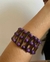 Pulseira Tribal de Biojóias Purple