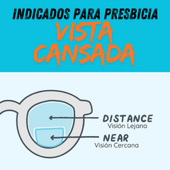 Lentes Bifocales Para Vista Cansada (Presbicia) Visión Lejana y Cercana - comprar en línea